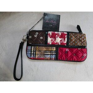 Vera Bradley Patchwork Wristlet Limited Collection Wallet NWT